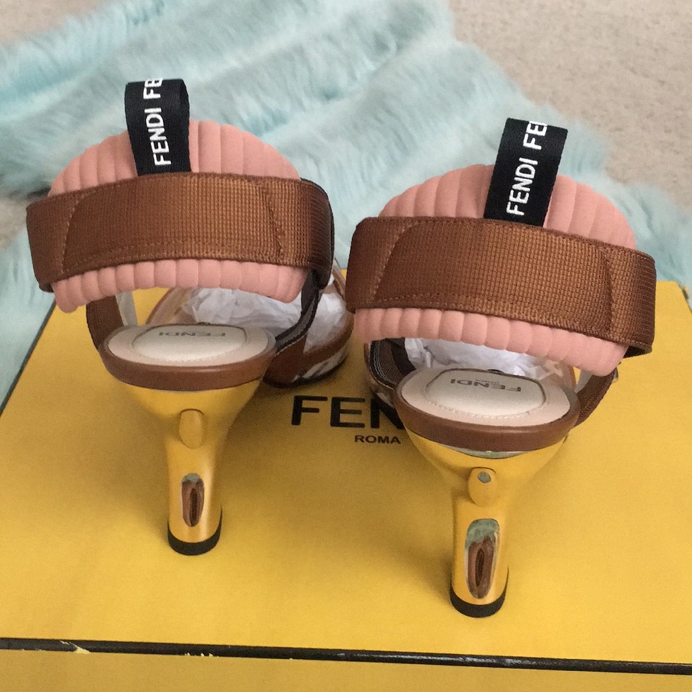 Fendi logo sandal Pre-owned - Picture 3 of 6